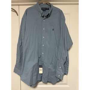Ralph Lauren, Men's Blaire Long Sleeve Button Down, XXL